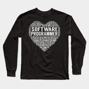 Software Programmer Heart Long Sleeve T-Shirt